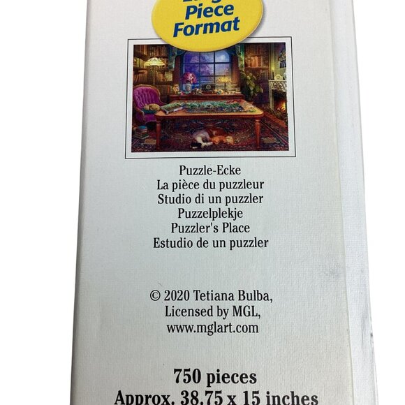 Ravensburger “Puzzlers Place” 750-Piece Premium Jigsaw Puzzle Made In Germany - Picture 8 of 9